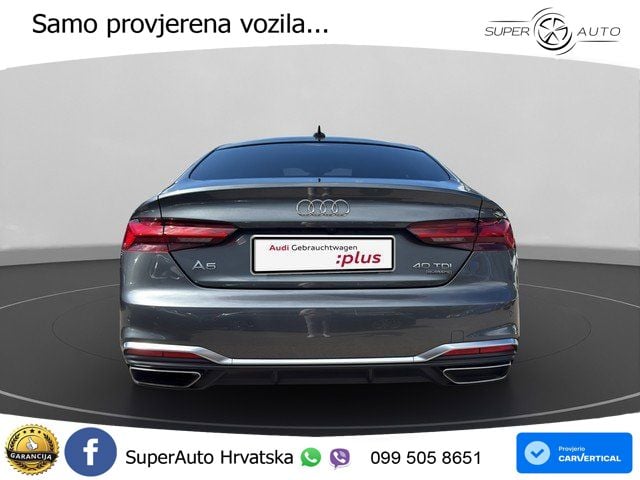 Audi A5 Sportback 40 TDI (204 KS) quattro S tronic S line MATRIX+GR SJED+KAM