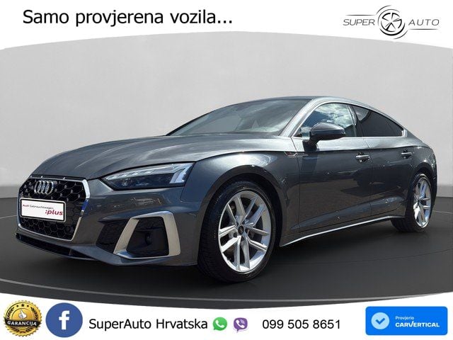 Audi A5 Sportback 40 TDI (204 KS) quattro S tronic S line MATRIX+GR SJED+KAM