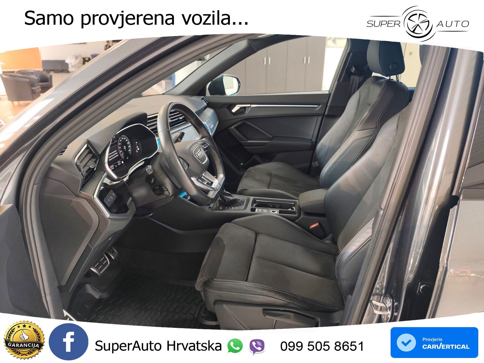 Audi Q3 40 TFSI (190 KS) quattro S tronic S line LED+GR SJED+ACC