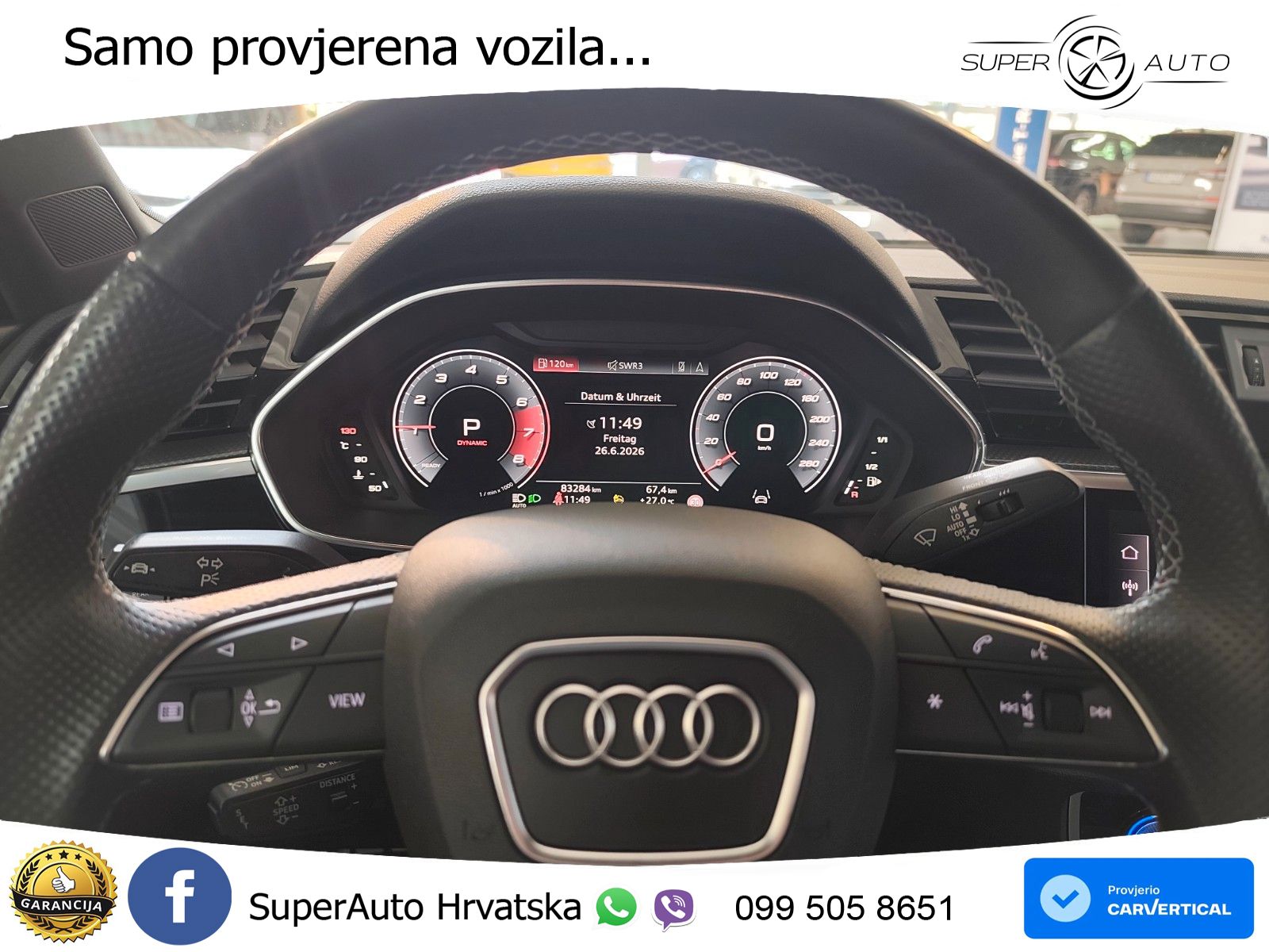 Audi Q3 40 TFSI (190 KS) quattro S tronic S line LED+GR SJED+ACC