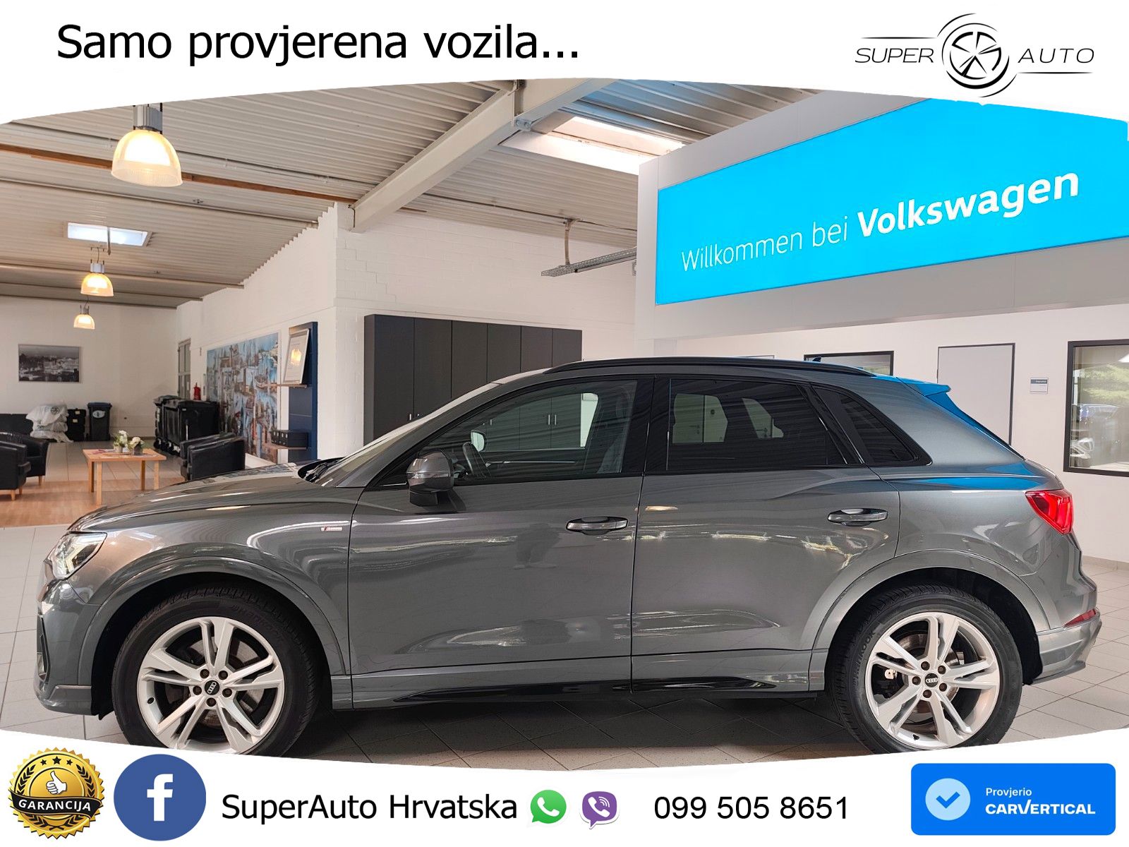 Audi Q3 40 TFSI (190 KS) quattro S tronic S line LED+GR SJED+ACC