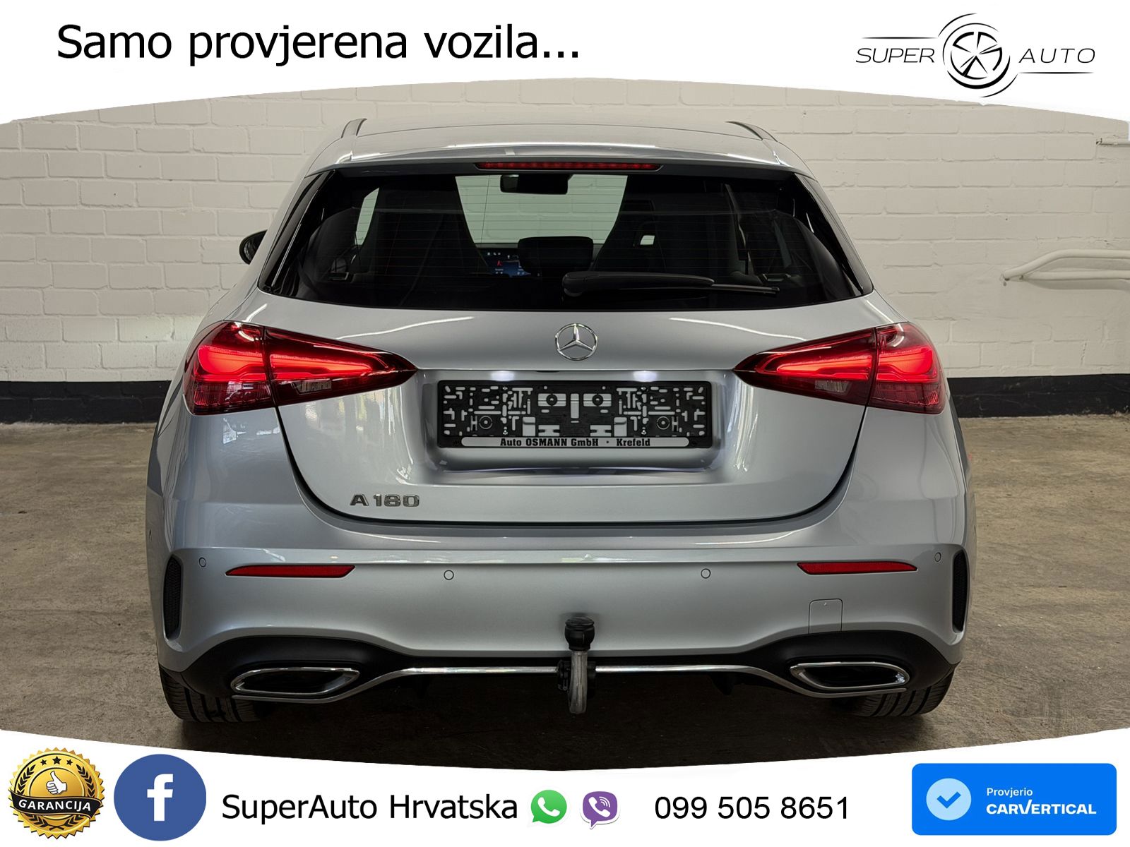 Mercedes-Benz A 180 7G-DCT AMG LED+GR SJED+ACC