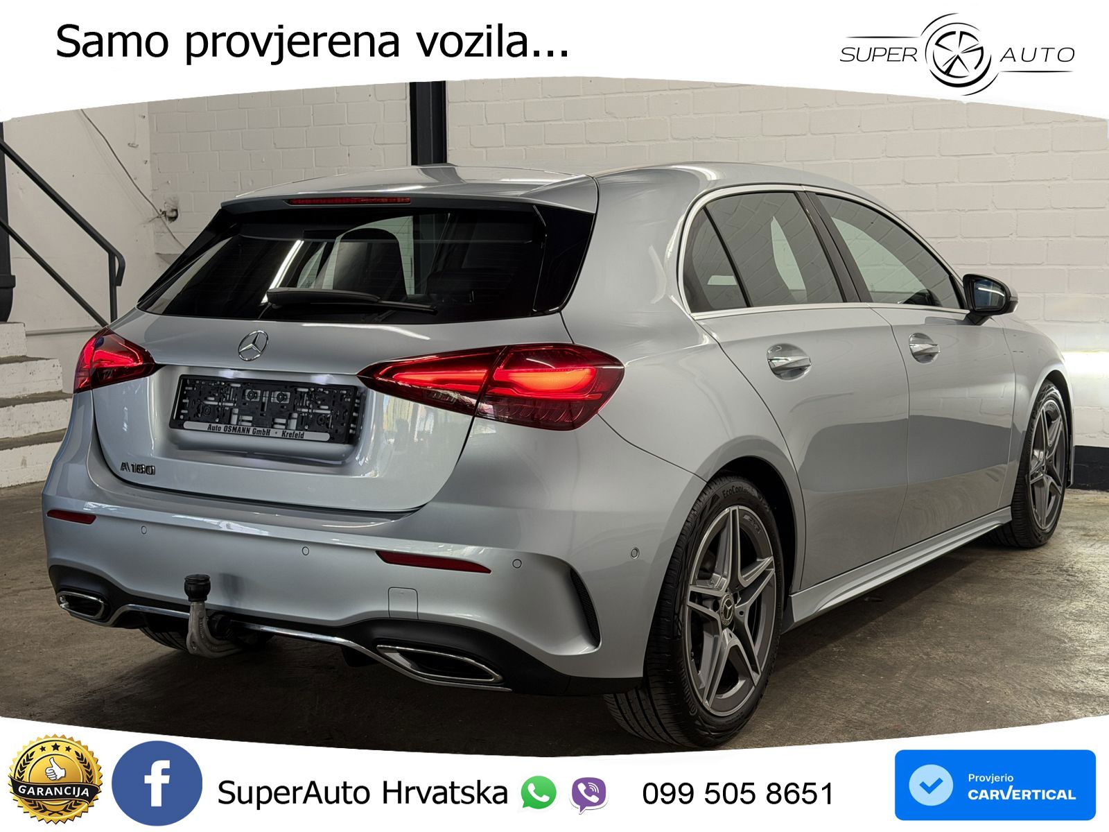 Mercedes-Benz A 180 7G-DCT AMG LED+GR SJED+ACC