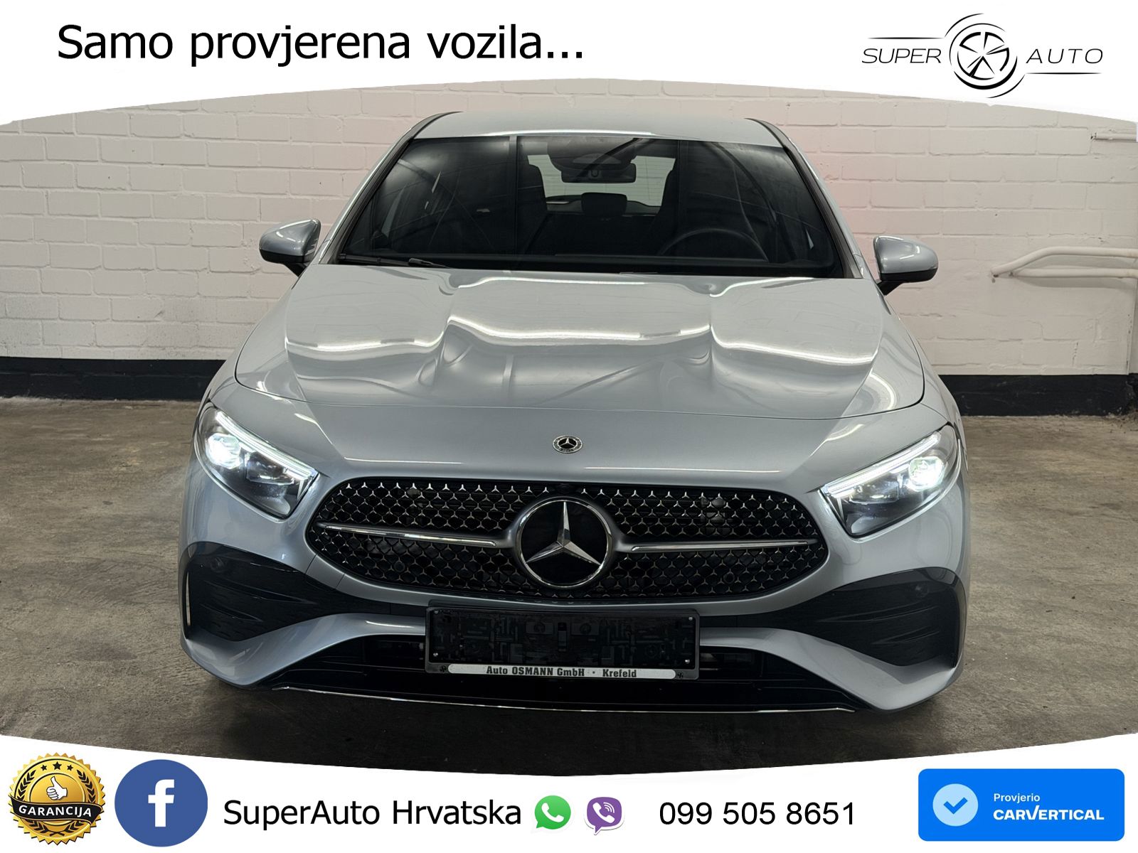 Mercedes-Benz A 180 7G-DCT AMG LED+GR SJED+ACC