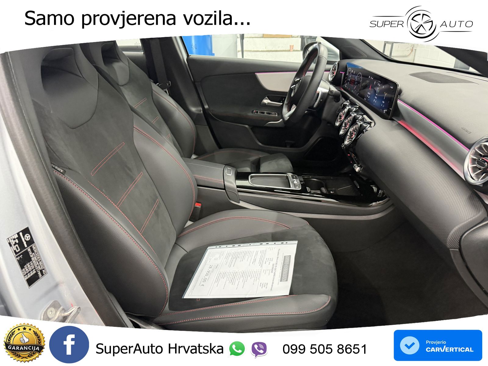 Mercedes-Benz A 180 7G-DCT AMG LED+GR SJED+ACC