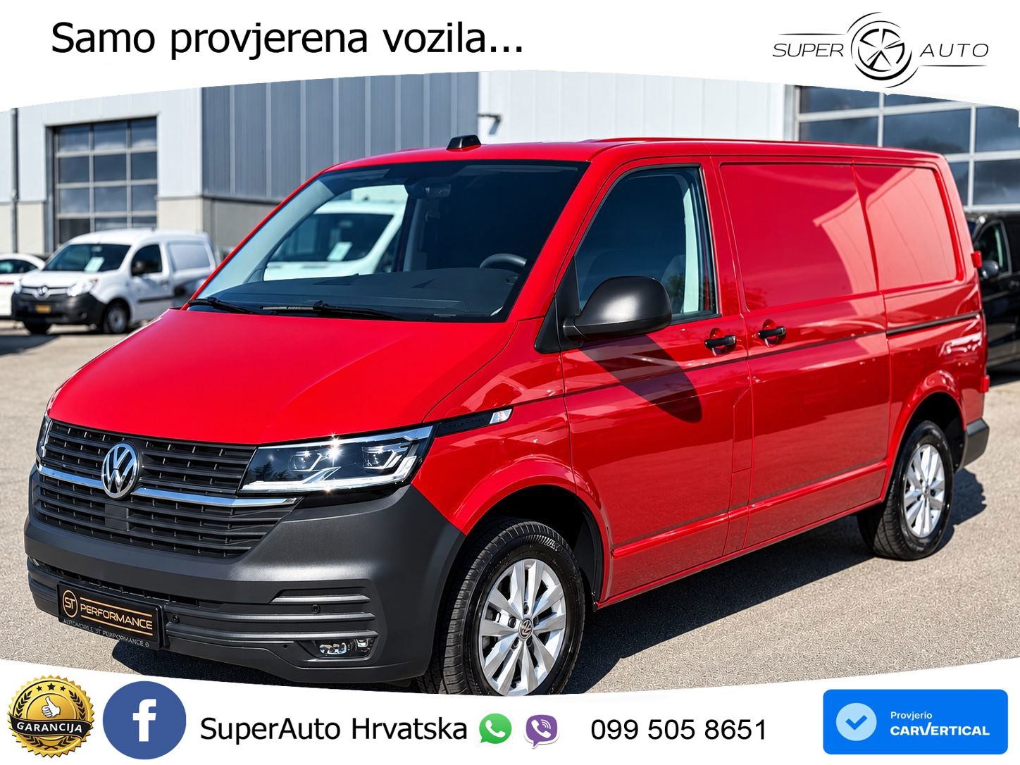 Volkswagen T6.1 Transporter 2.0 TDI LED KAMERA TEMPOMAT STH 110 KS
