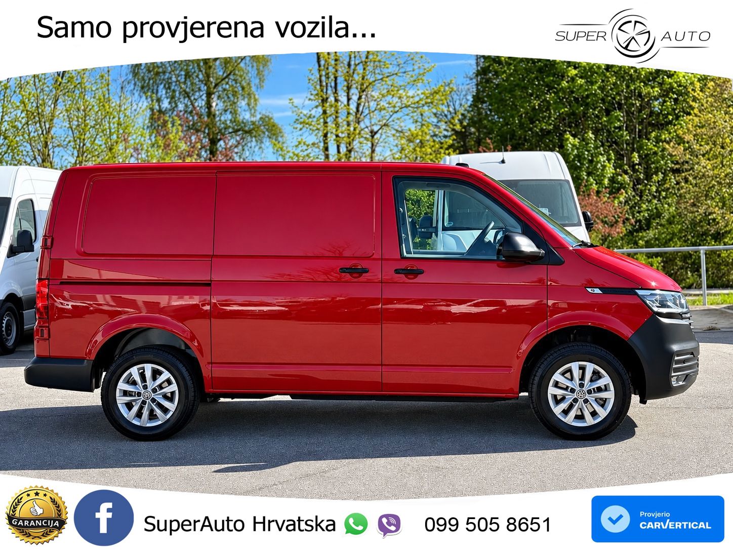 Volkswagen T6.1 Transporter 2.0 TDI LED KAMERA TEMPOMAT STH 110 KS