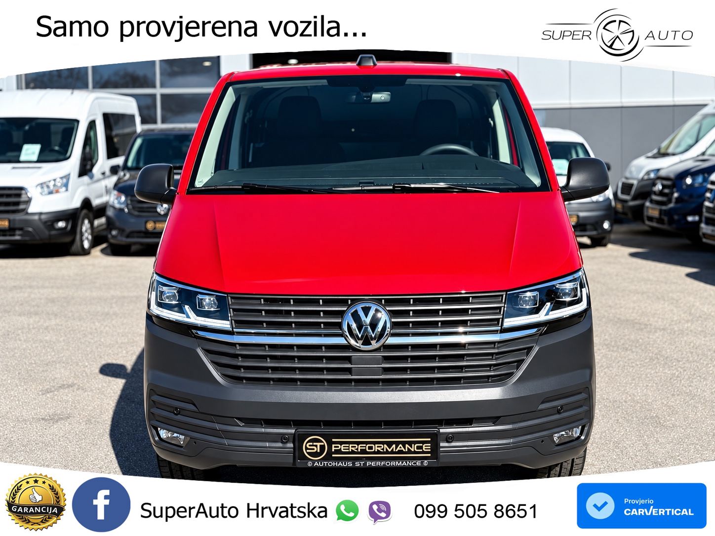 Volkswagen T6.1 Transporter 2.0 TDI LED KAMERA TEMPOMAT STH 110 KS
