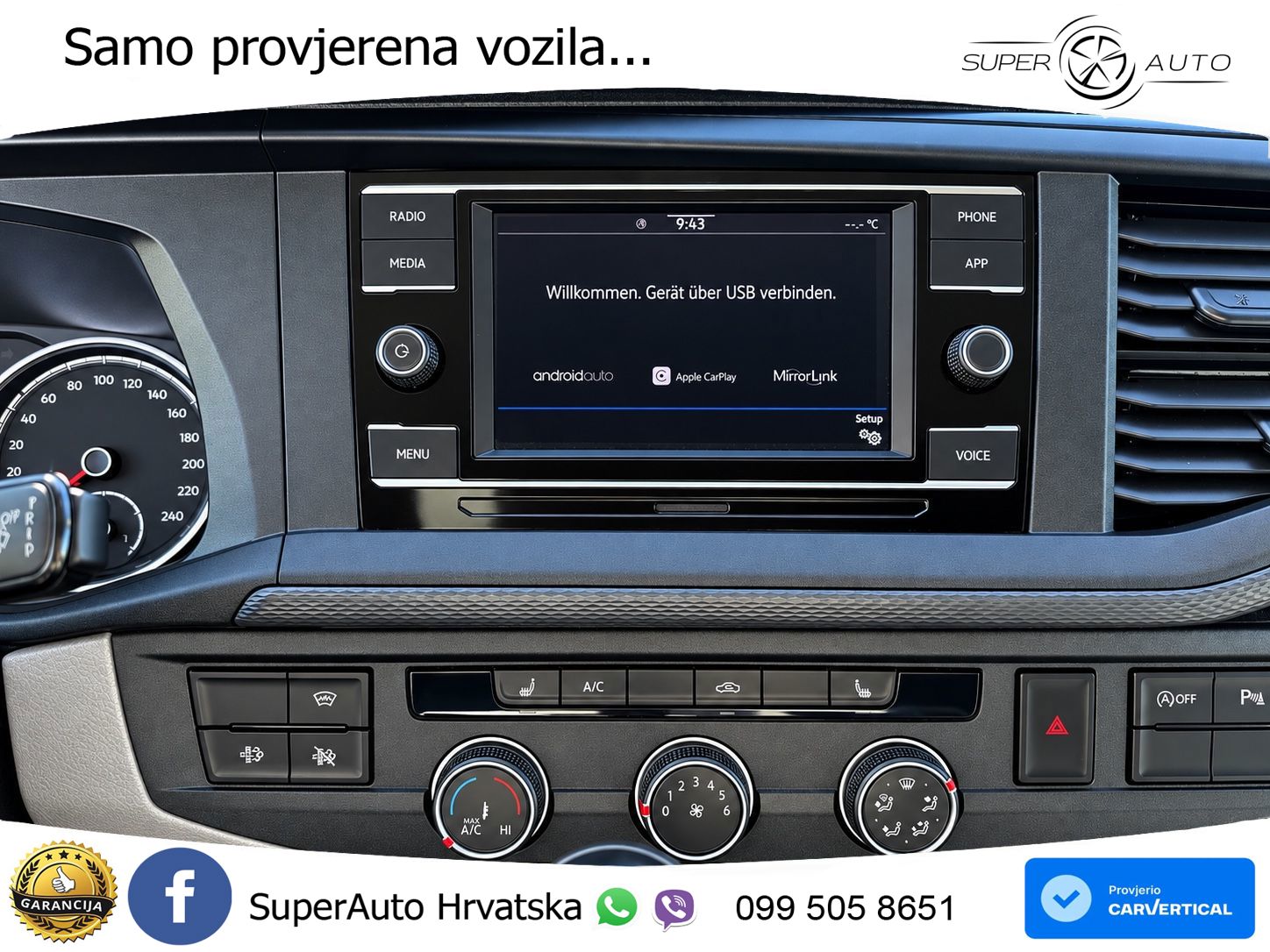 Volkswagen T6.1 Transporter 2.0 TDI LED KAMERA TEMPOMAT STH 110 KS