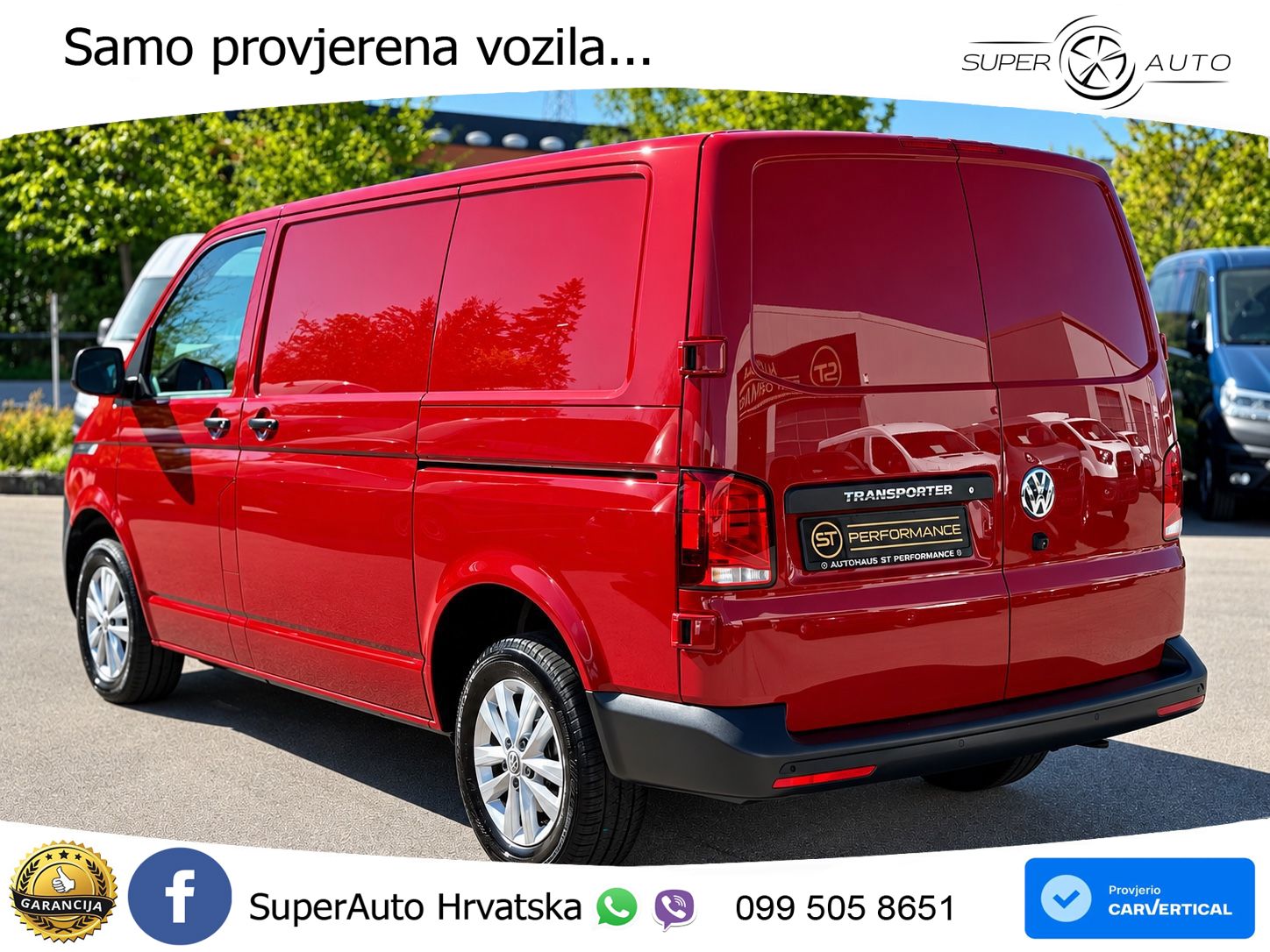 Volkswagen T6.1 Transporter 2.0 TDI LED KAMERA TEMPOMAT STH 110 KS