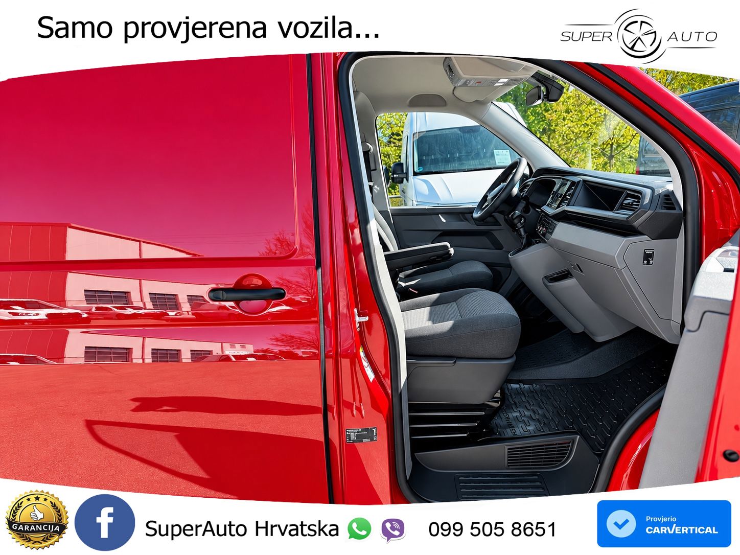 Volkswagen T6.1 Transporter 2.0 TDI LED KAMERA TEMPOMAT STH 110 KS