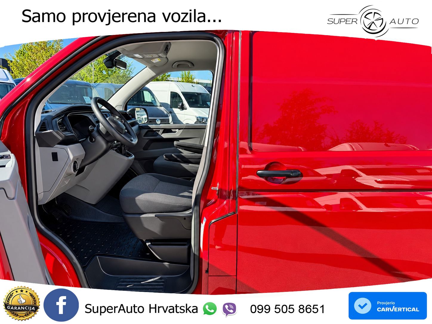 Volkswagen T6.1 Transporter 2.0 TDI LED KAMERA TEMPOMAT STH 110 KS
