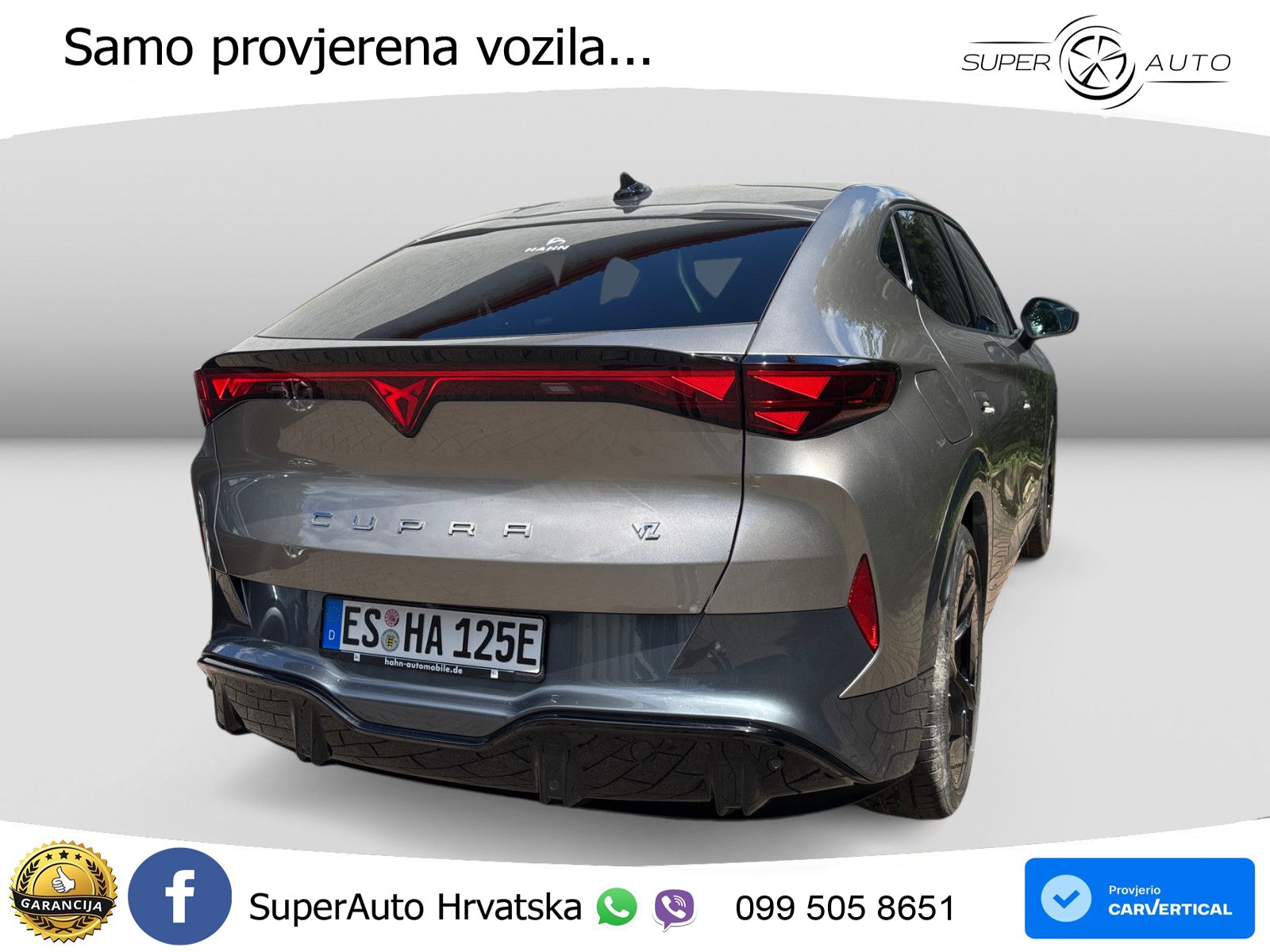 Cupra Tavascan 82 kWh (340 KS)  4WD VZ LED+GR SJED+ACC
