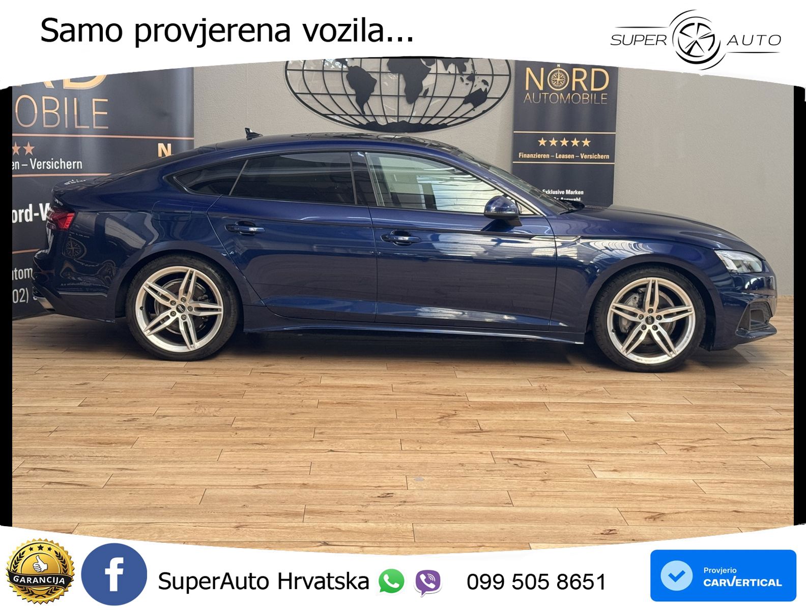 Audi A5 Sportback 40 TDI (204 KS) quattro S tronic advanced MATRIX+GR SJED+KAM
