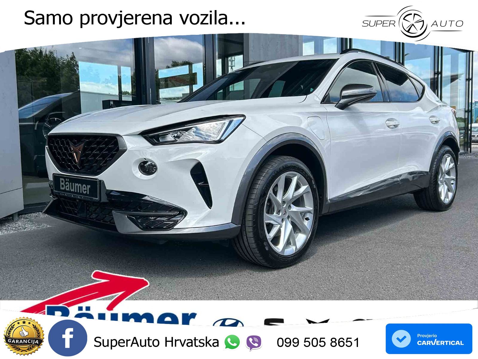 Cupra Formentor 1.4 TSI (204 KS) e-Hybrid DSG LED+GR SJED+ACC