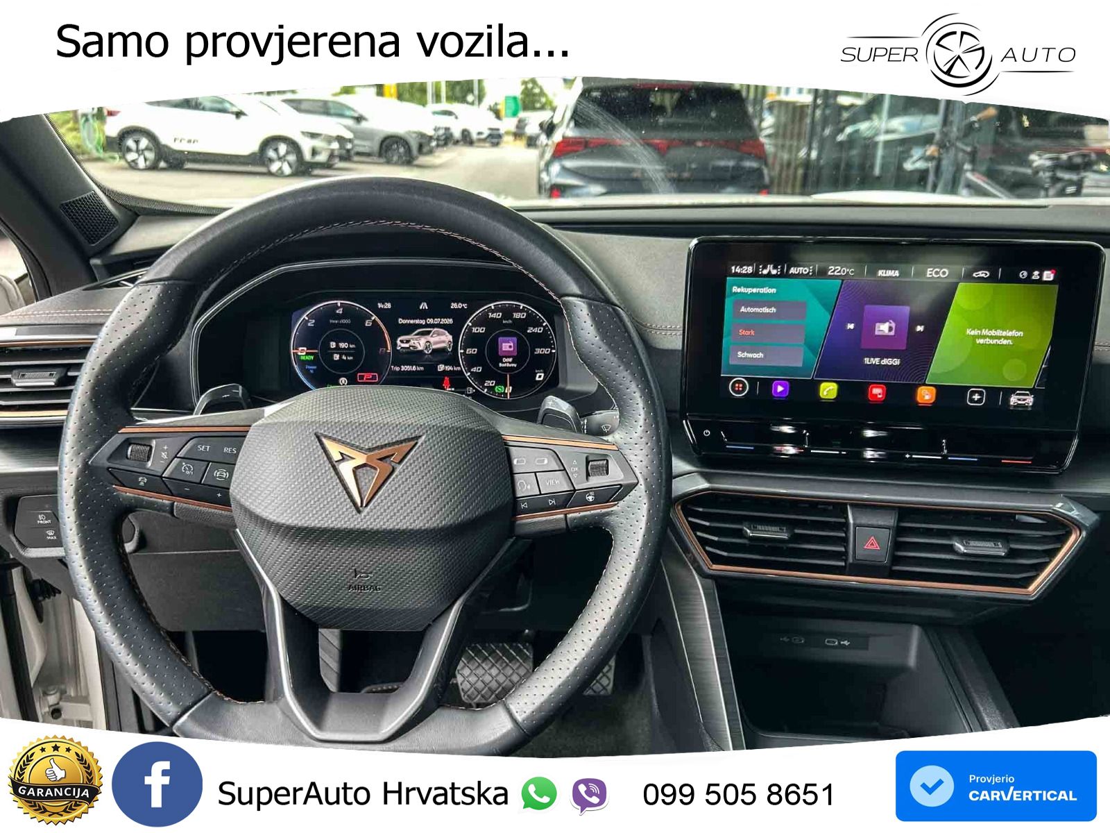 Cupra Formentor 1.4 TSI (204 KS) e-Hybrid DSG LED+GR SJED+ACC