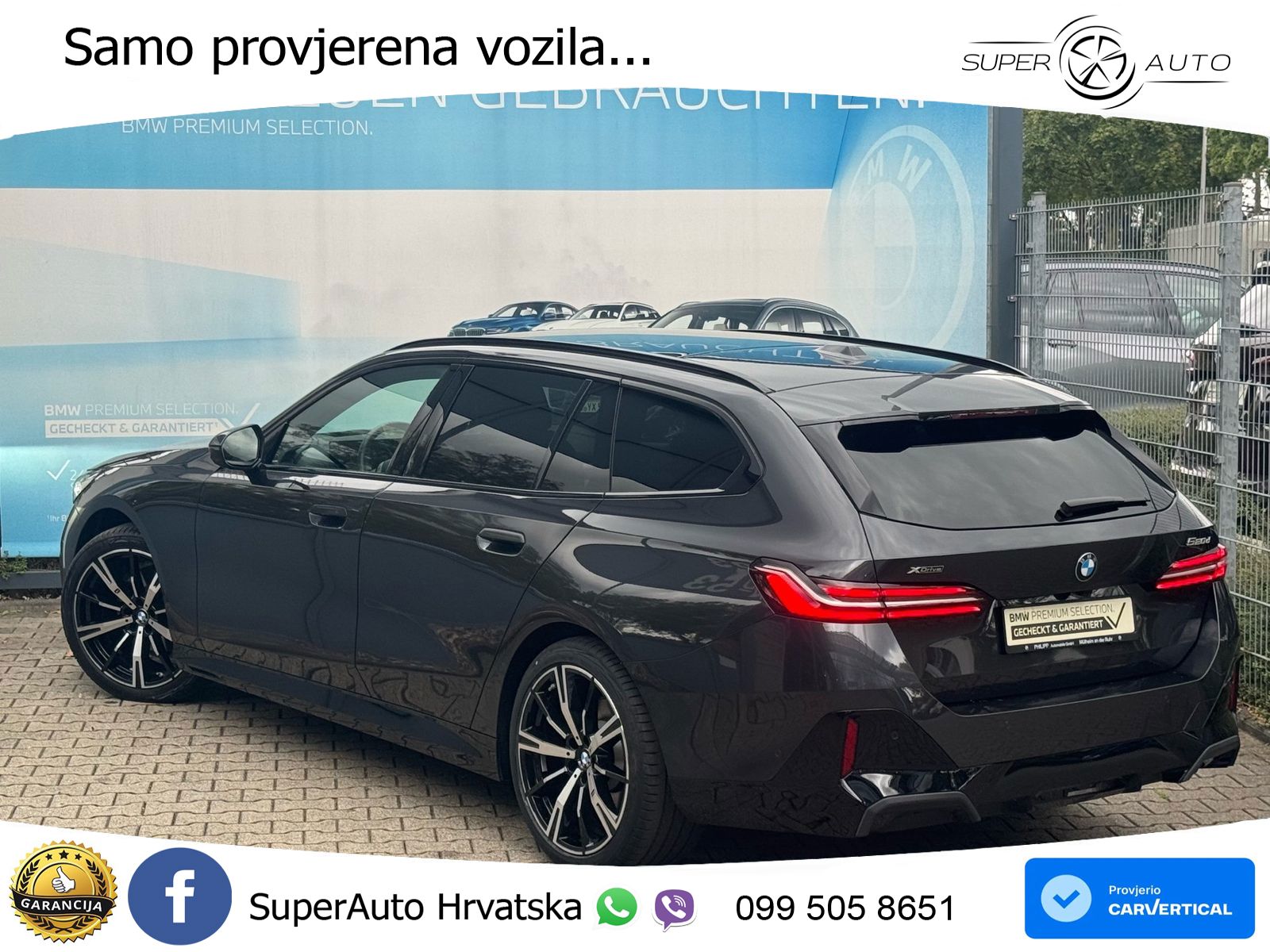 BMW 520d Touring (197 KS) xDrive Steptronic M Sport LED+GR SJED+ACC