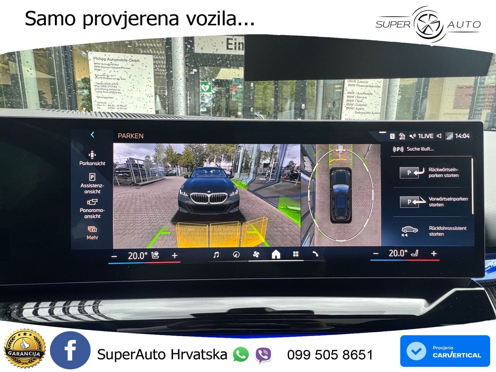BMW 520d Touring (197 KS) xDrive Steptronic M Sport LED+GR SJED+ACC