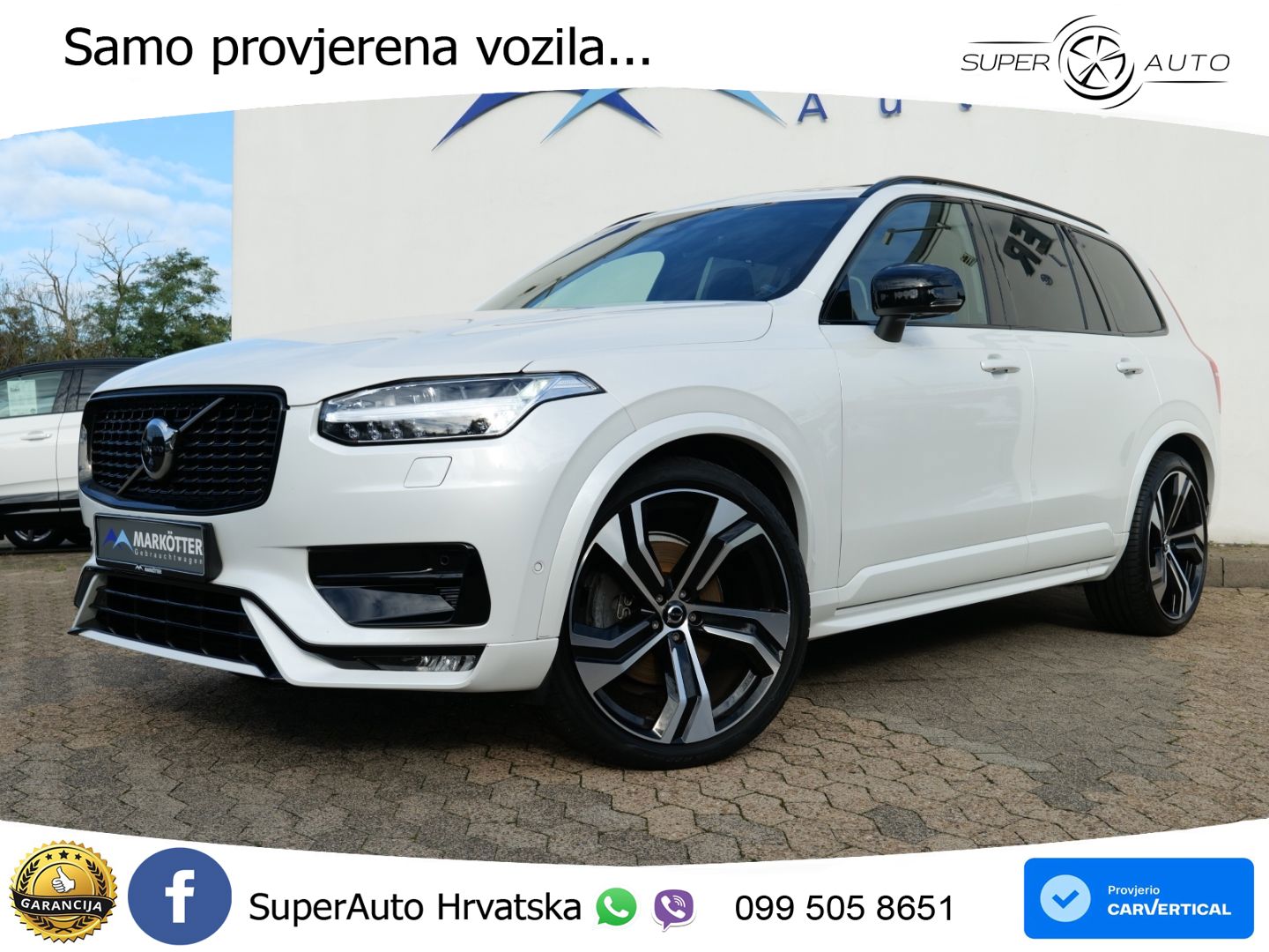 Volvo XC90 2.0 B5 Diesel AWD Automatic ZRAČNI+ACC+GR SJED+KAM+PANO