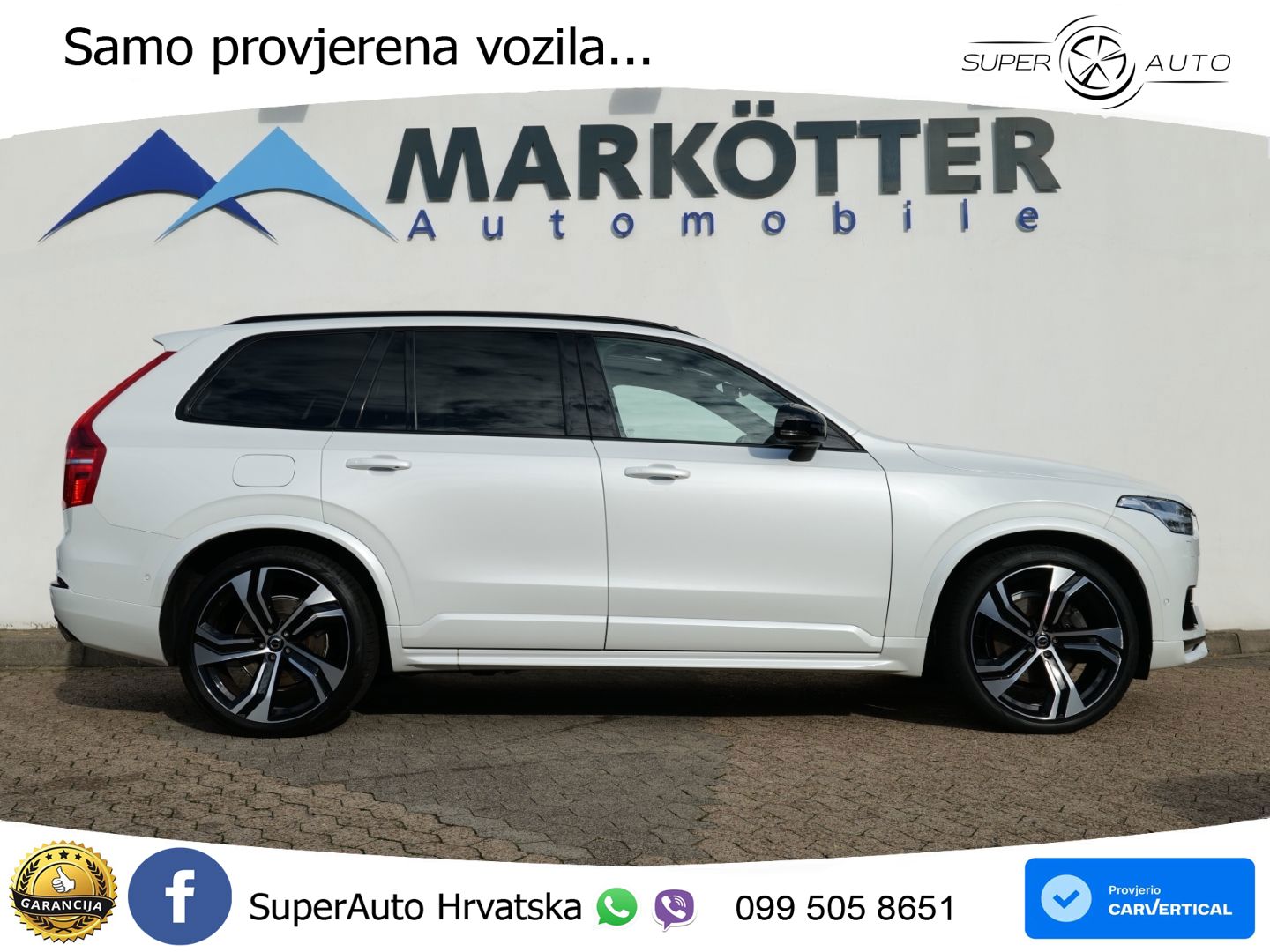 Volvo XC90 2.0 B5 Diesel AWD Automatic ZRAČNI+ACC+GR SJED+KAM+PANO