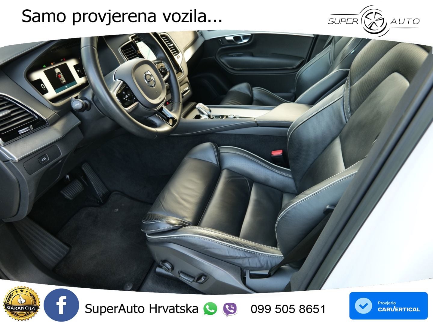 Volvo XC90 2.0 B5 Diesel AWD Automatic ZRAČNI+ACC+GR SJED+KAM+PANO