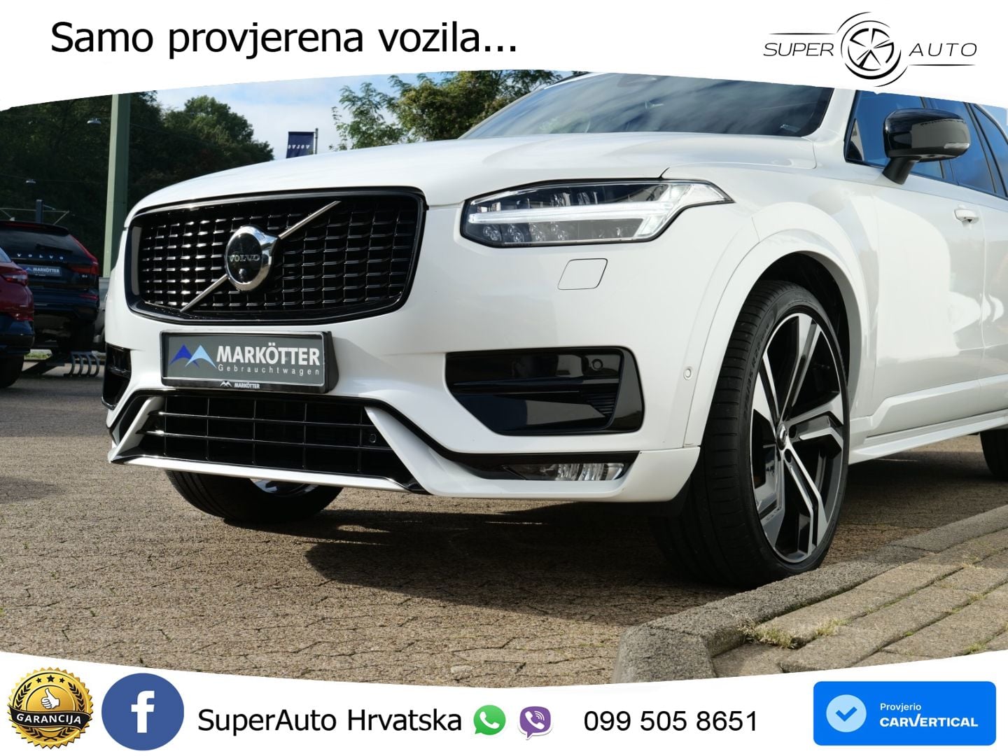 Volvo XC90 2.0 B5 Diesel AWD Automatic ZRAČNI+ACC+GR SJED+KAM+PANO