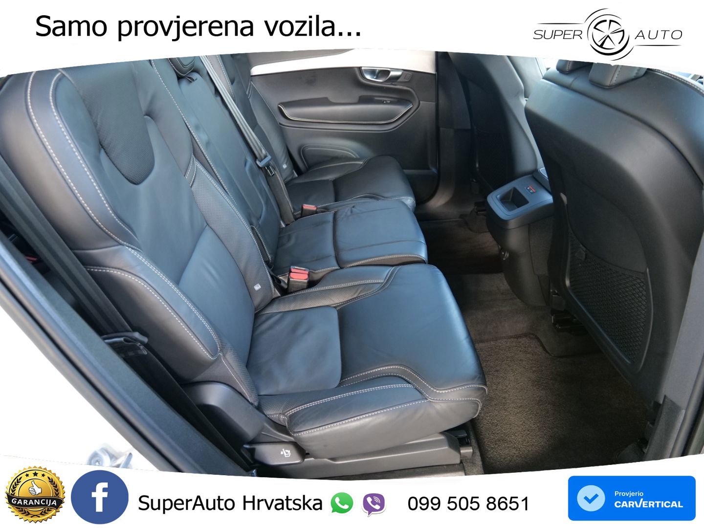 Volvo XC90 2.0 B5 Diesel AWD Automatic ZRAČNI+ACC+GR SJED+KAM+PANO