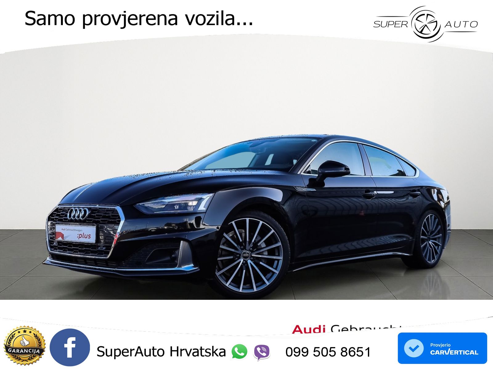 Audi A5 Sportback  40 TFSI (204 KS) S tronic advanced LED+GR SJED+ACC
