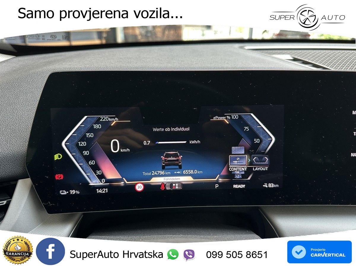 BMW iX1 66.5 kWh (204 KS) eDrive20