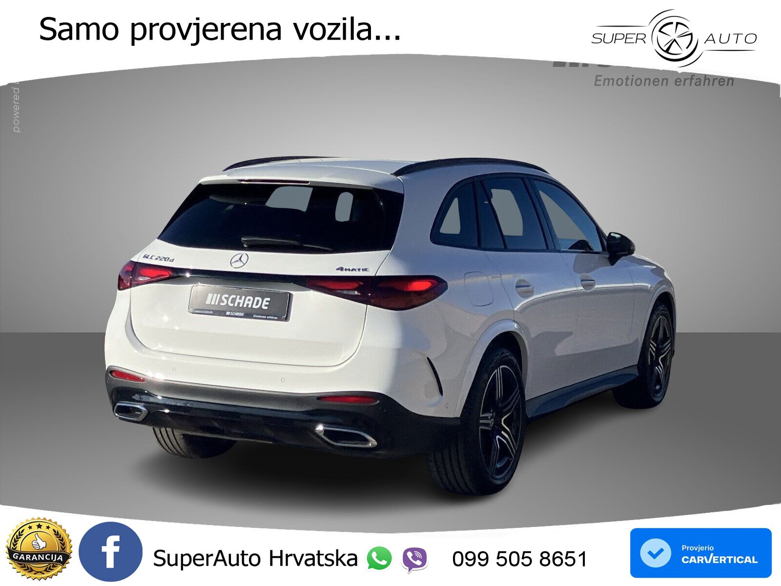 Mercedes GLC 220d (197 KS) 4MATIC 9G-TRONIC AMG LED+GR SJED+ACC