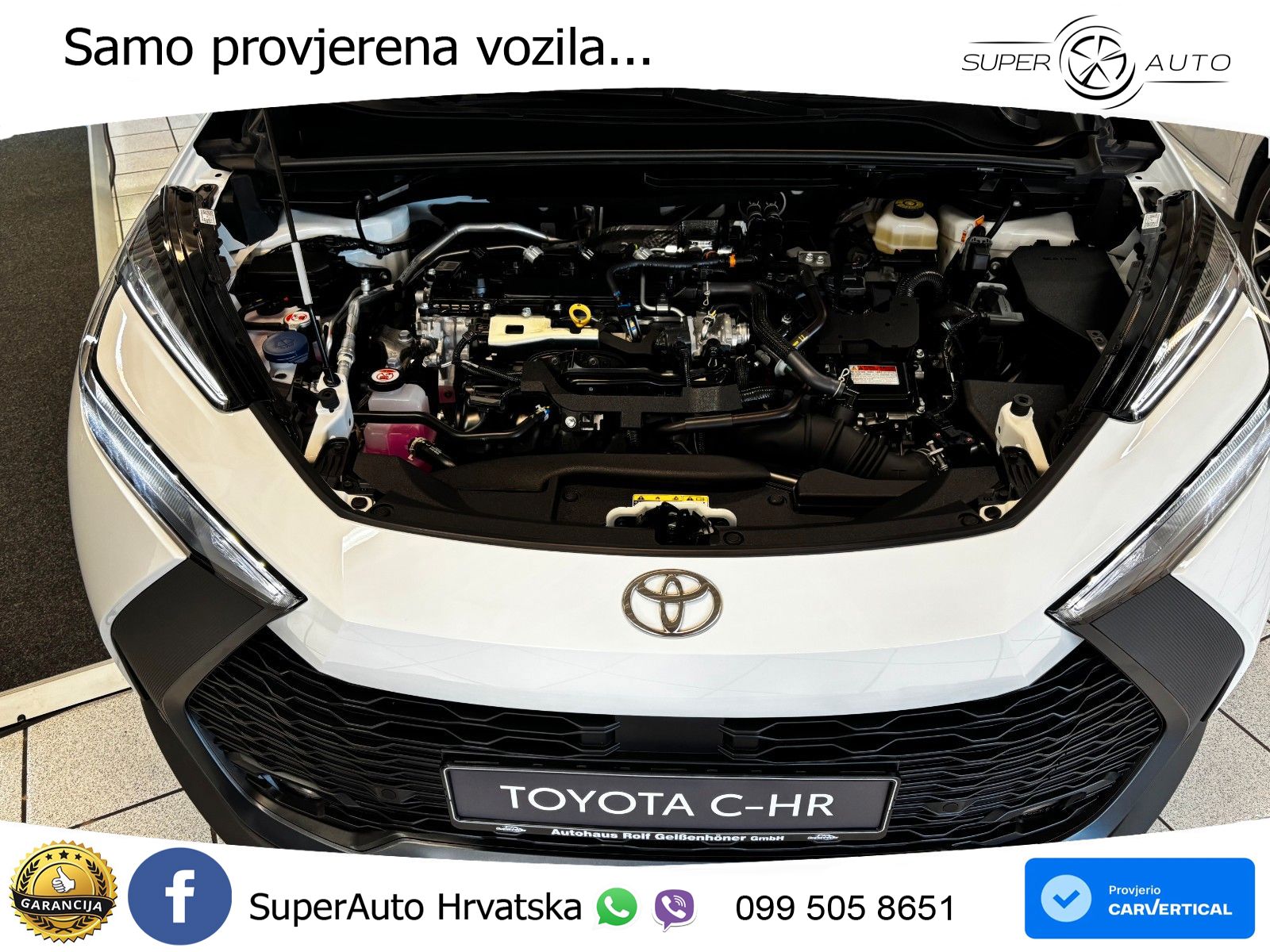 Toyota C-HR 2.0 (198 KS) Hybrid e-CVT Teamplayer LED+GR SJED+ACC