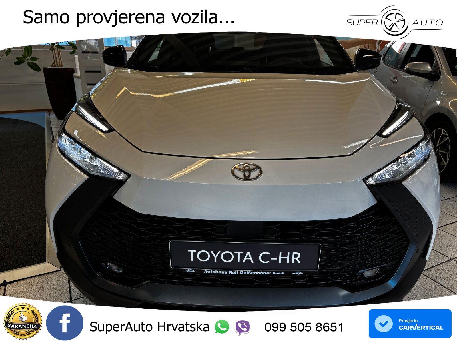 Toyota C-HR 2.0 (198 KS) Hybrid e-CVT Teamplayer LED+GR SJED+ACC