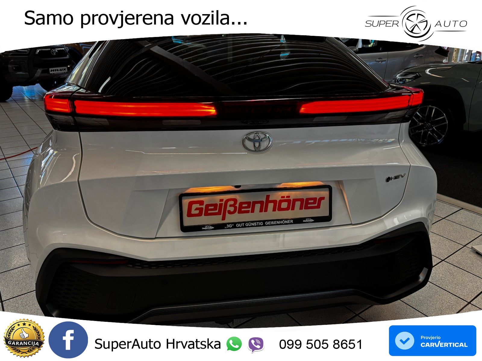 Toyota C-HR 2.0 (198 KS) Hybrid e-CVT Teamplayer LED+GR SJED+ACC