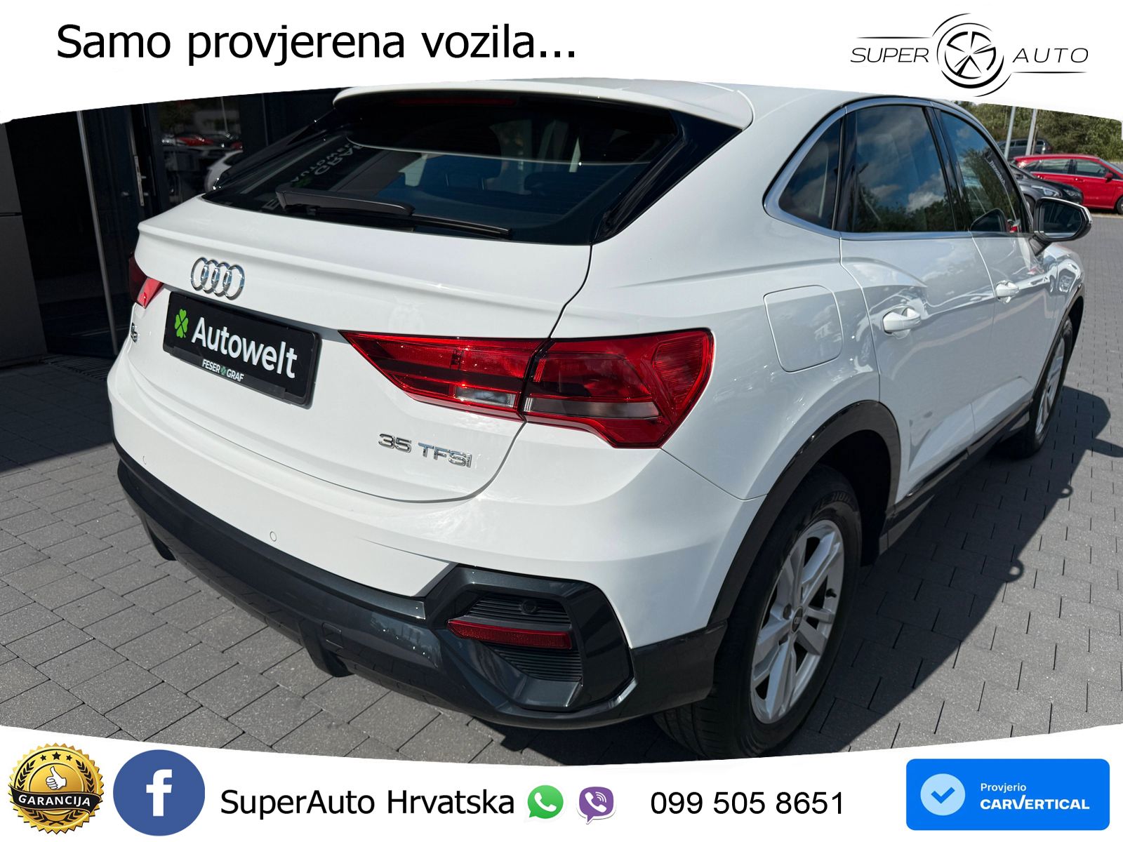 Audi Q3 II Sportback 35 TFSI (150 KS) S tronic