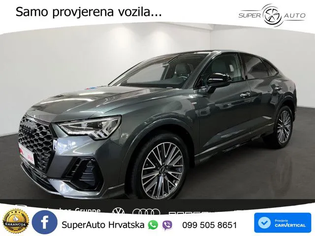 Audi Q3 Sportback 40 TDI (200 KS) quattro S tronic S line LED+GR SJED+ACC