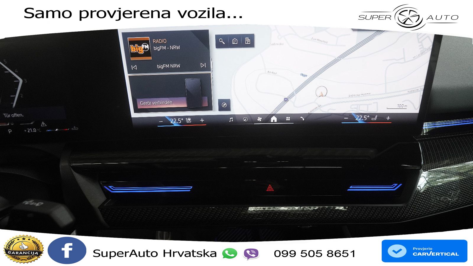 BMW 520d (197 KS) Steptronic M Sport LED+GR SJED+ACC