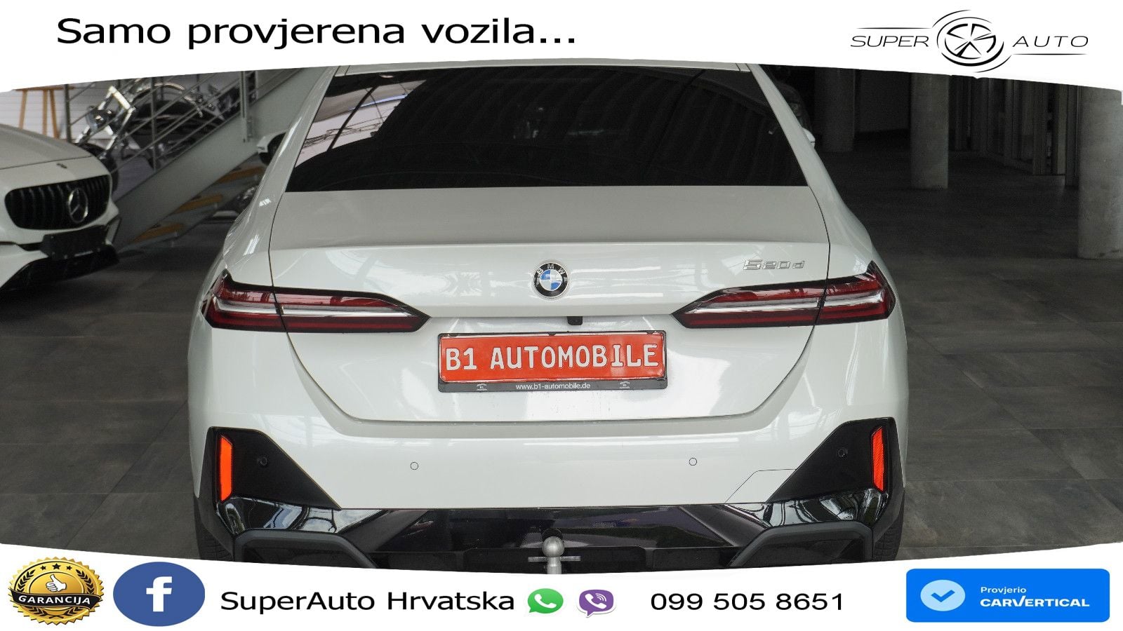 BMW 520d (197 KS) Steptronic M Sport LED+GR SJED+ACC