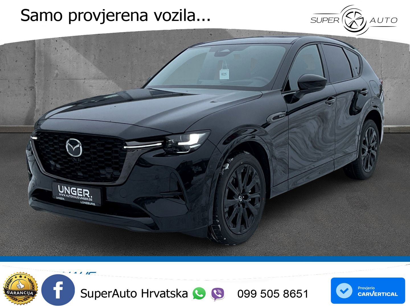 Mazda CX-60 3.3 e-Skyactiv D (254 KS) AWD Automatic MATRIX+GR SJED+KAM