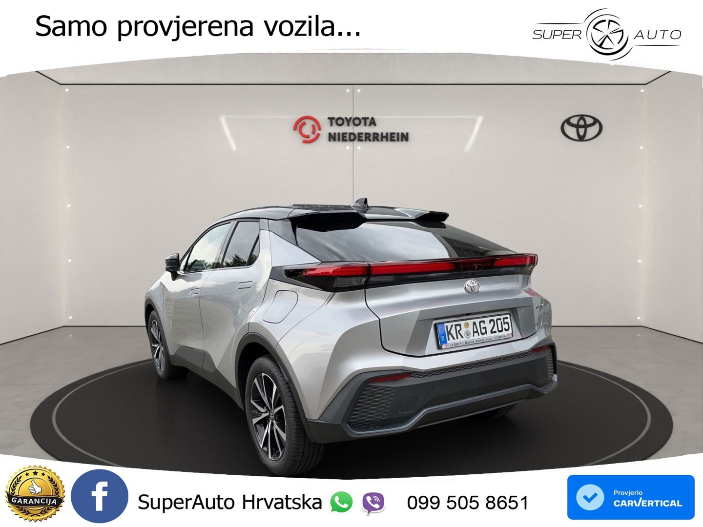 Toyota C-HR 2.0 (198 KS) Hybrid e-CVT Team D LED+GR SJED+ACC