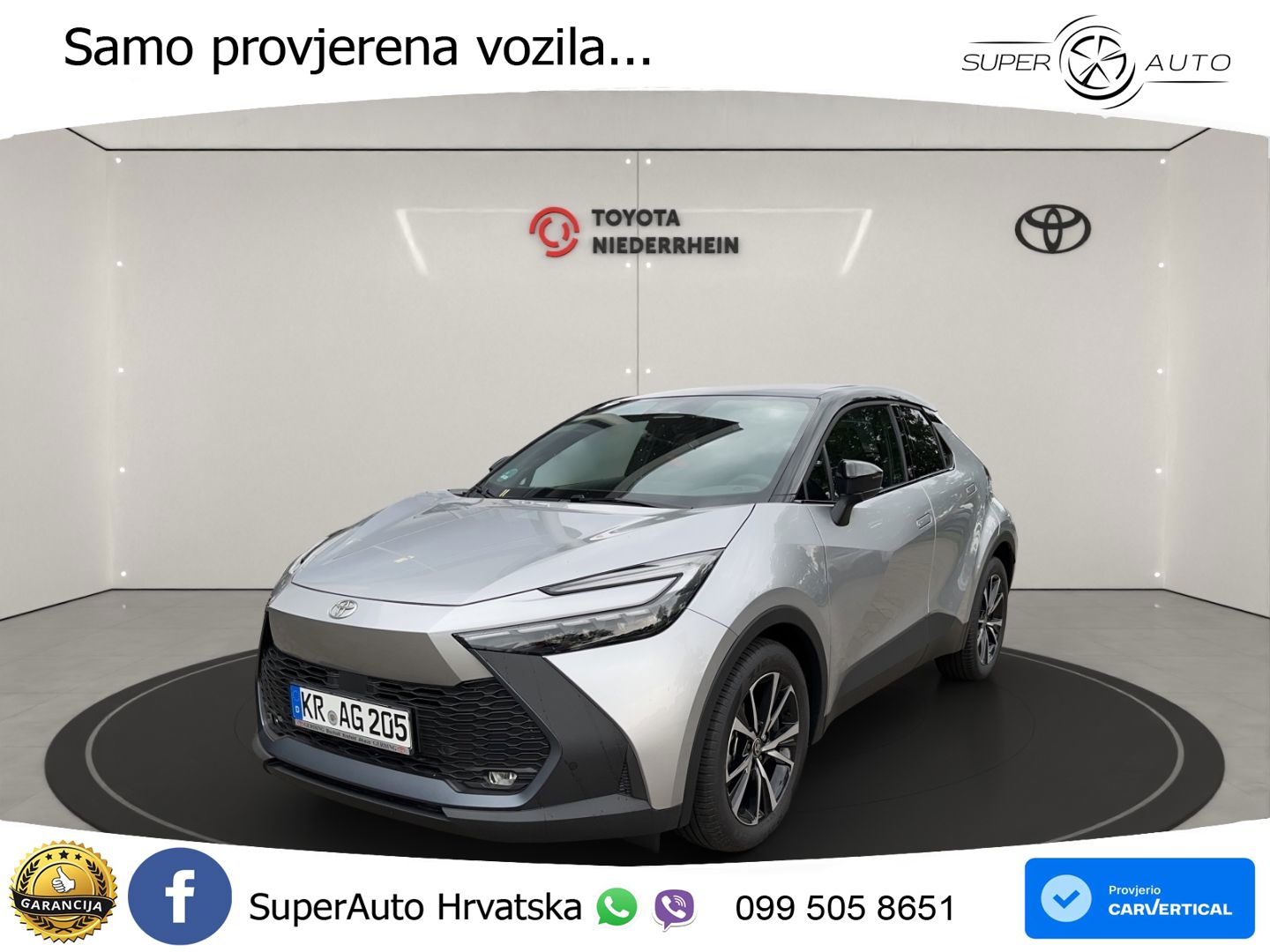 Toyota C-HR 2.0 (198 KS) Hybrid e-CVT Team D LED+GR SJED+ACC