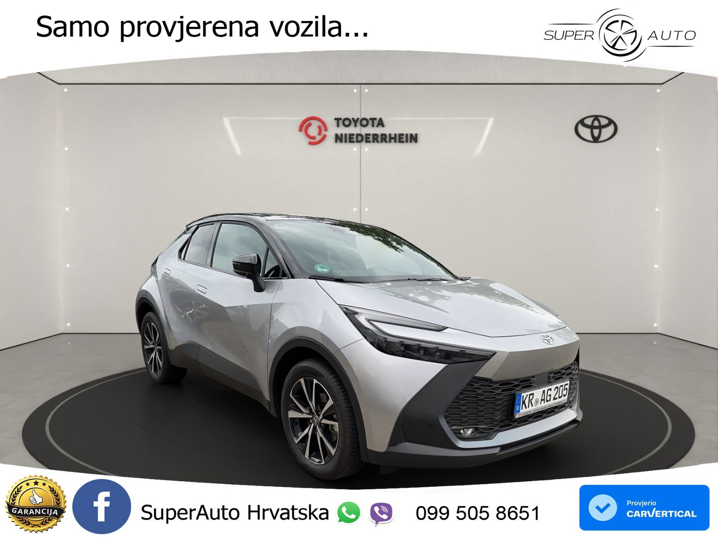 Toyota C-HR 2.0 (198 KS) Hybrid e-CVT Team D LED+GR SJED+ACC