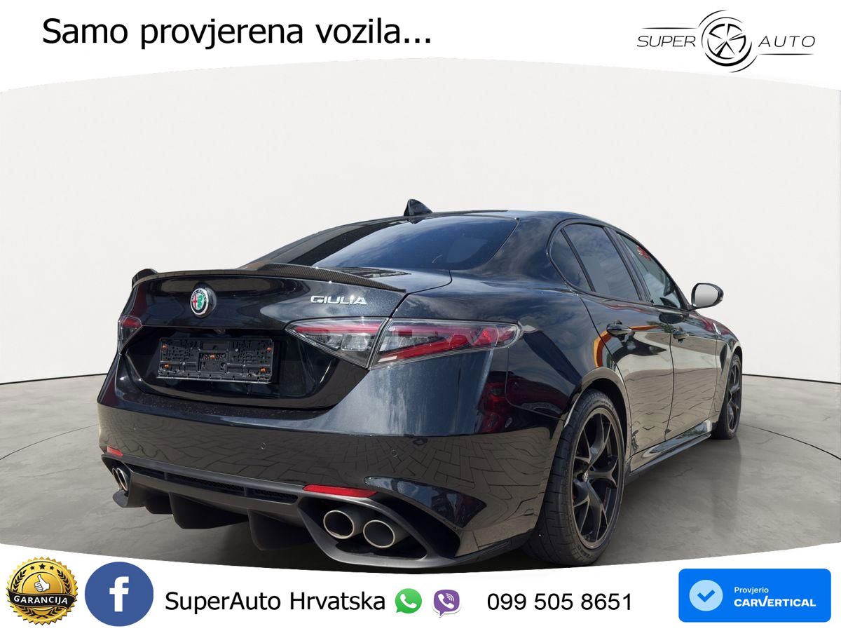 Alfa Romeo Giulia Quadrifoglio 2.9 V6 Bi-Turbo (520 KS) Automatic LED+GR SJED+ACC