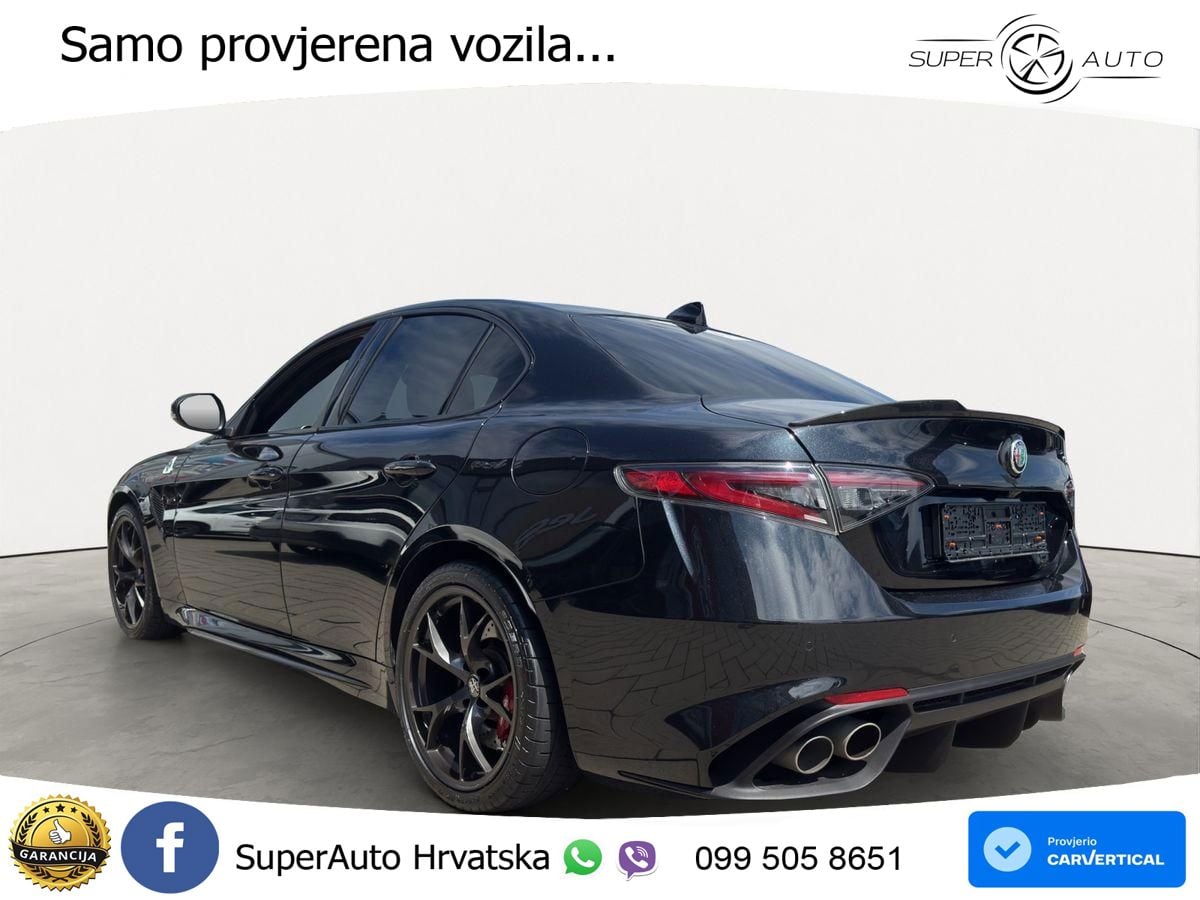 Alfa Romeo Giulia Quadrifoglio 2.9 V6 Bi-Turbo (520 KS) Automatic LED+GR SJED+ACC