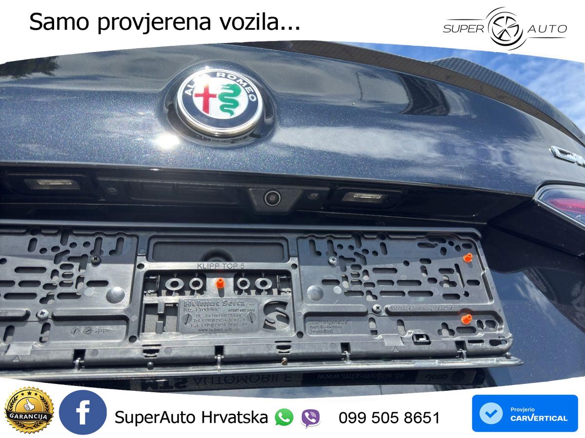Alfa Romeo Giulia Quadrifoglio 2.9 V6 Bi-Turbo (520 KS) Automatic LED+GR SJED+ACC