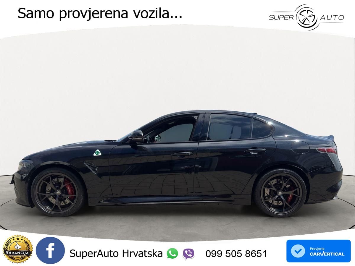 Alfa Romeo Giulia Quadrifoglio 2.9 V6 Bi-Turbo (520 KS) Automatic LED+GR SJED+ACC