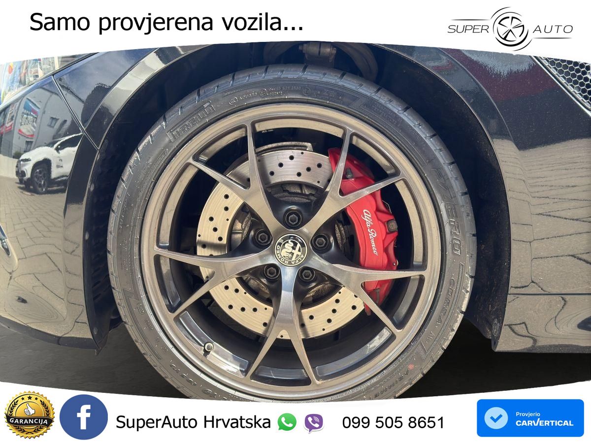 Alfa Romeo Giulia Quadrifoglio 2.9 V6 Bi-Turbo (520 KS) Automatic LED+GR SJED+ACC