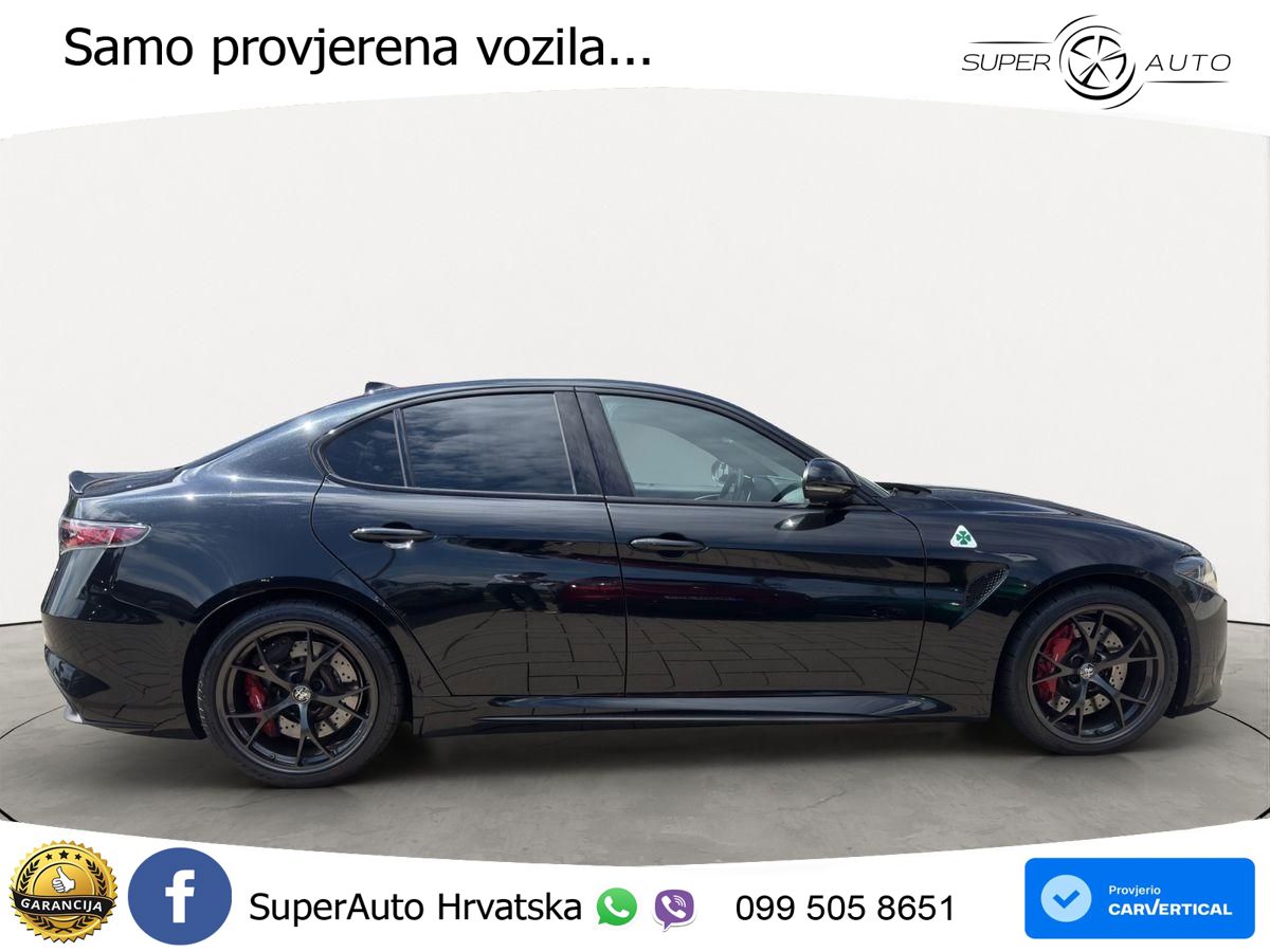 Alfa Romeo Giulia Quadrifoglio 2.9 V6 Bi-Turbo (520 KS) Automatic LED+GR SJED+ACC