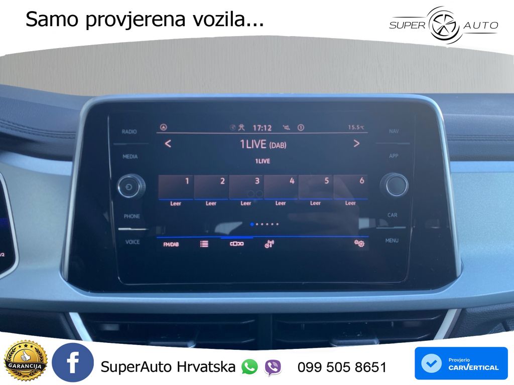 Volkswagen T-Roc 1.5 TSI (150 KS) DSG LED+GR SJED+ACC