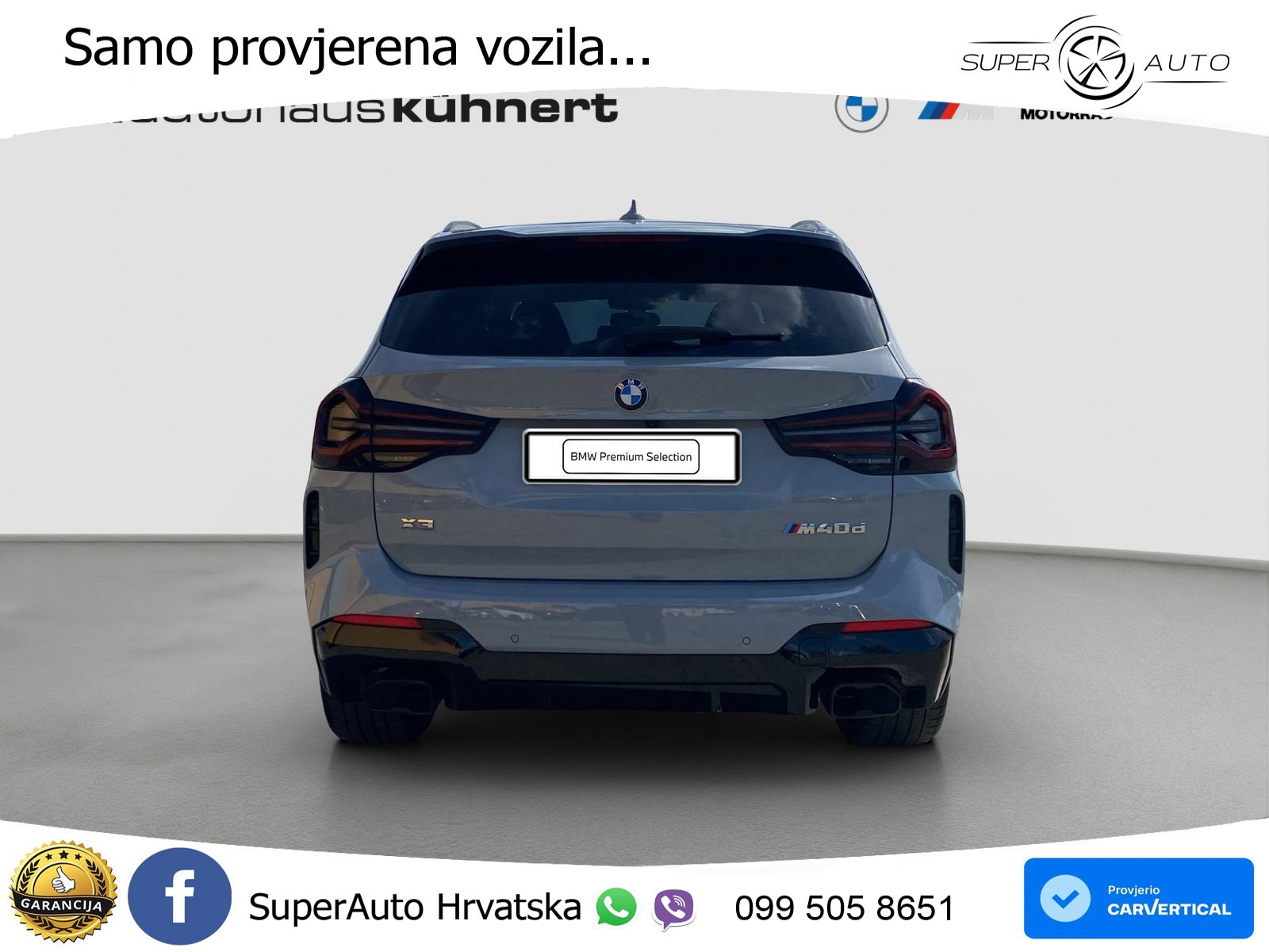 BMW X3 M40d xDrive Steptronic LED+GR SJED+ACC