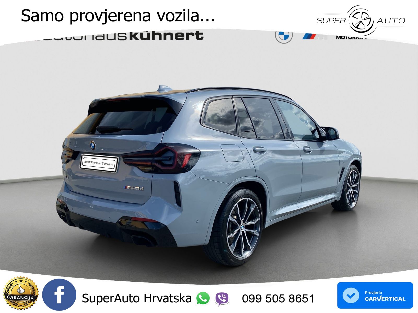 BMW X3 M40d xDrive Steptronic LED+GR SJED+ACC